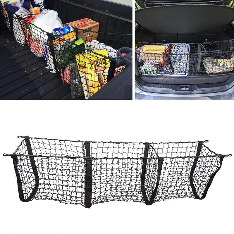 Car Trunk Organizer Storage Net- Tidy Car Boot