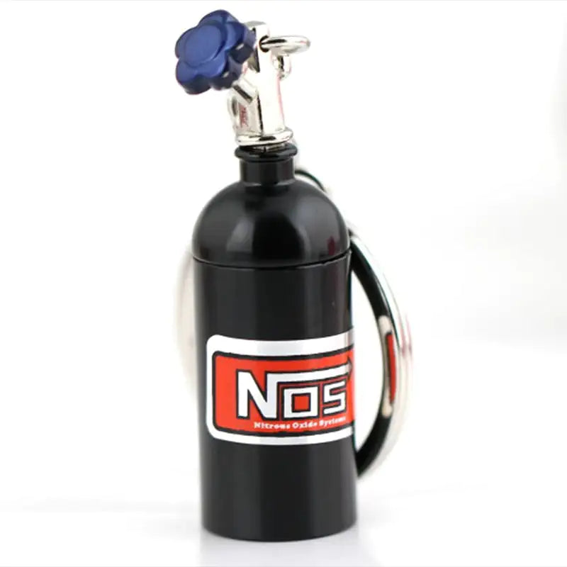 NOS Bottle Car Keychain