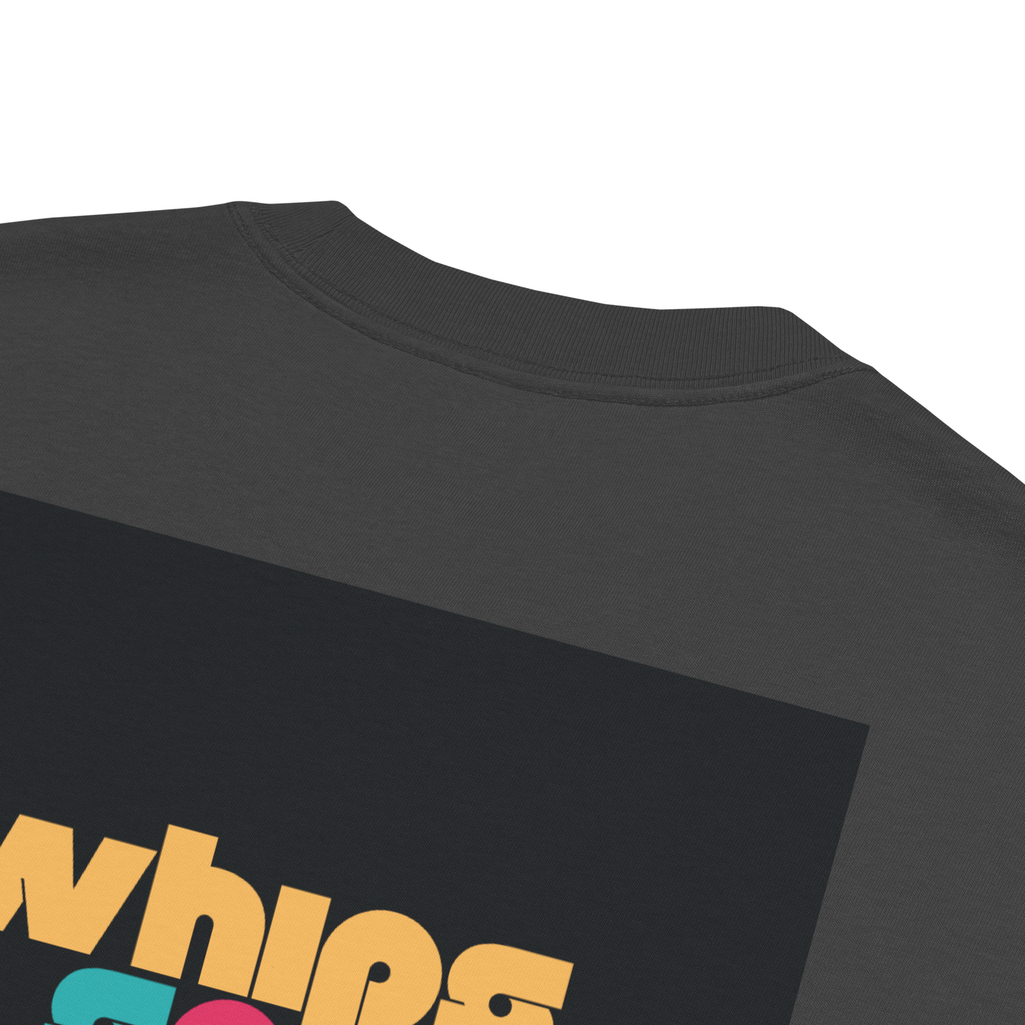 WHIPSSPLASH Oversized Faded T-Shirt