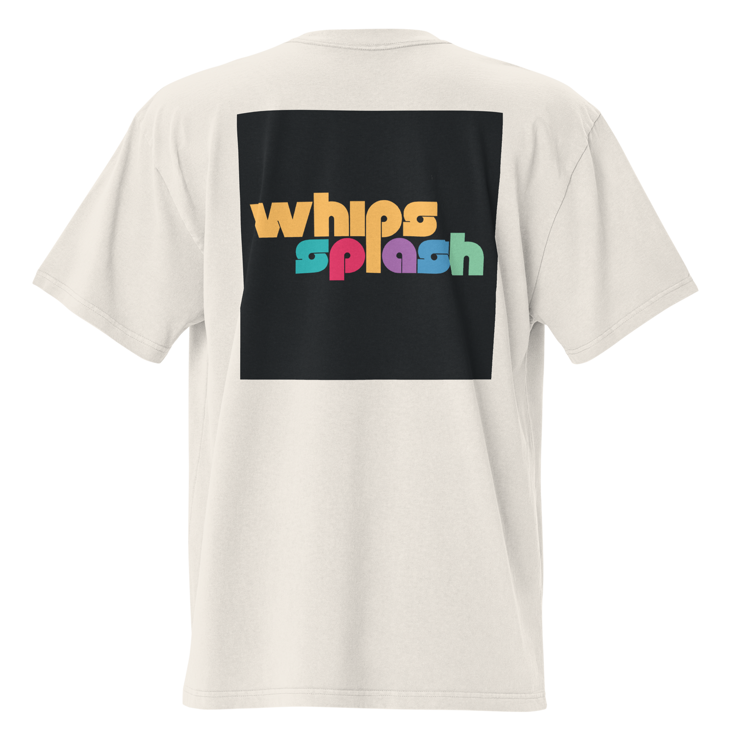WHIPSSPLASH Oversized Faded T-Shirt