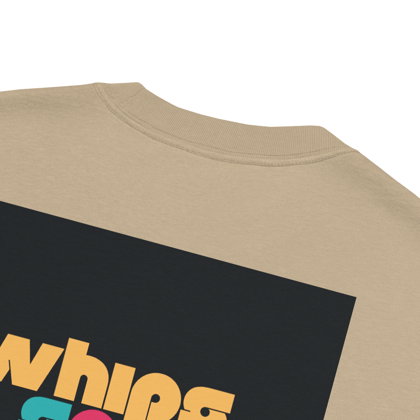 WHIPSSPLASH Oversized Faded T-Shirt