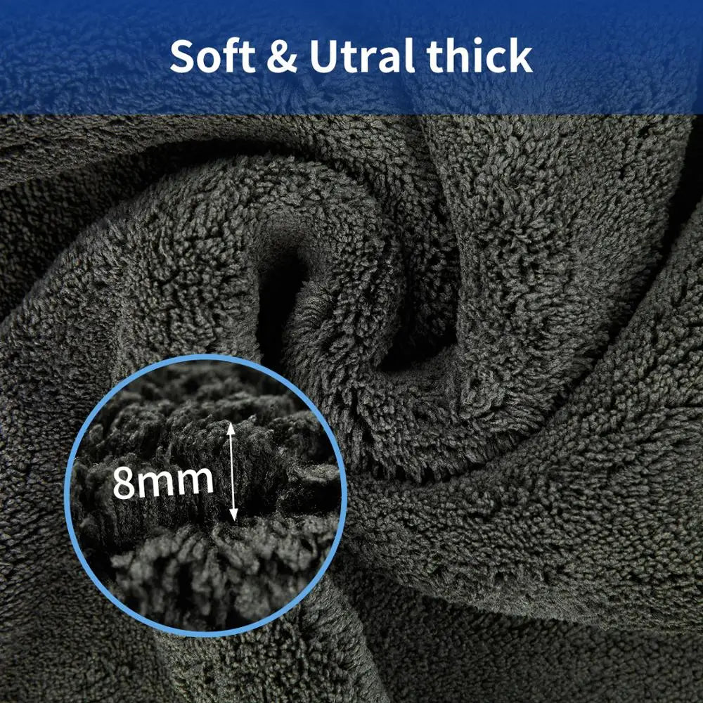 Premium Microfiber Car Drying Towel - Car Detailing & Polishing