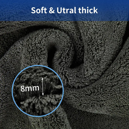 Premium Microfiber Car Drying Towel - Car Detailing & Polishing