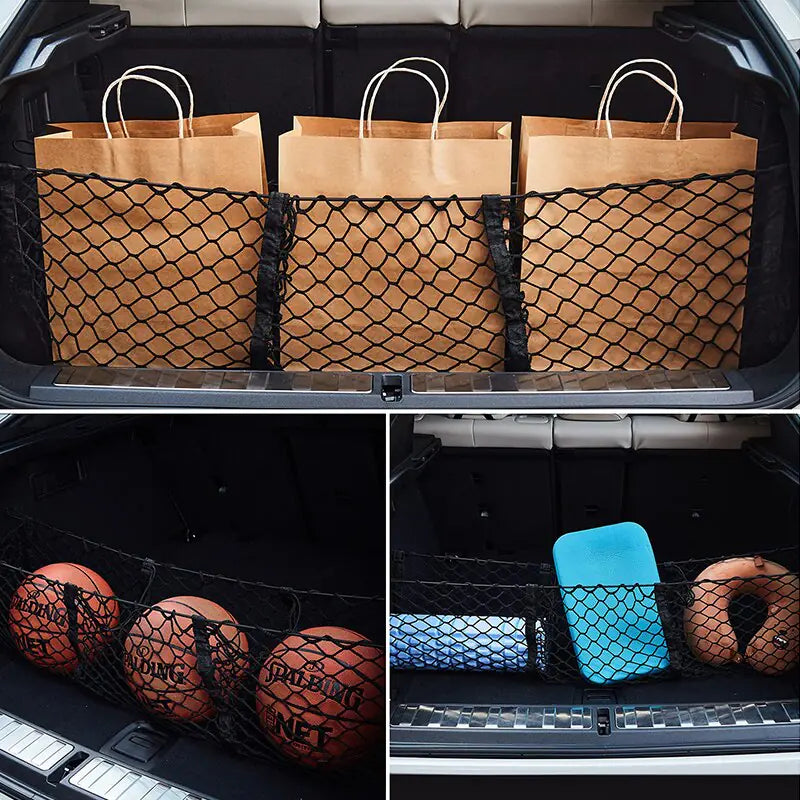 Car Trunk Organizer Storage Net- Tidy Car Boot