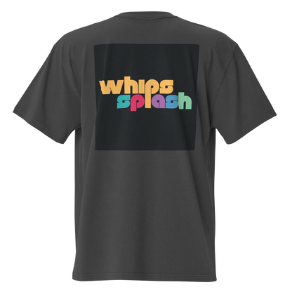 WHIPSSPLASH Oversized Faded T-Shirt