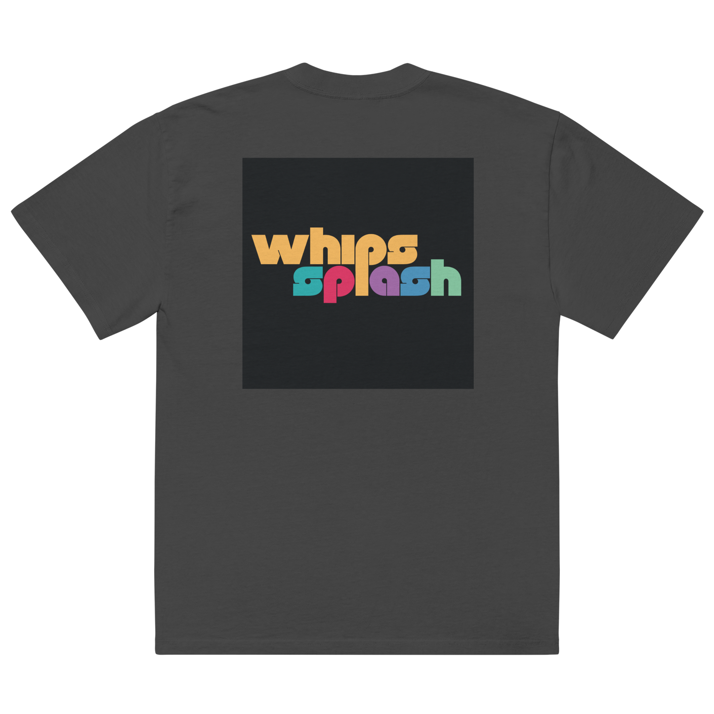 WHIPSSPLASH Oversized Faded T-Shirt