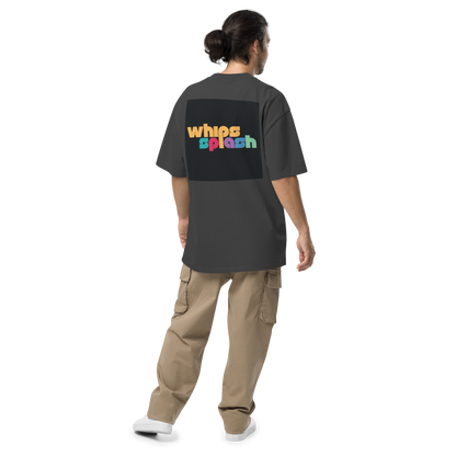 WHIPSSPLASH Oversized Faded T-Shirt