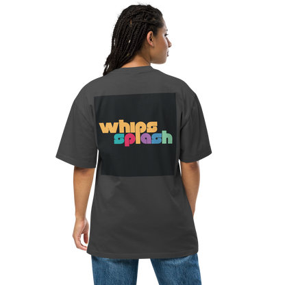 WHIPSSPLASH Oversized Faded T-Shirt