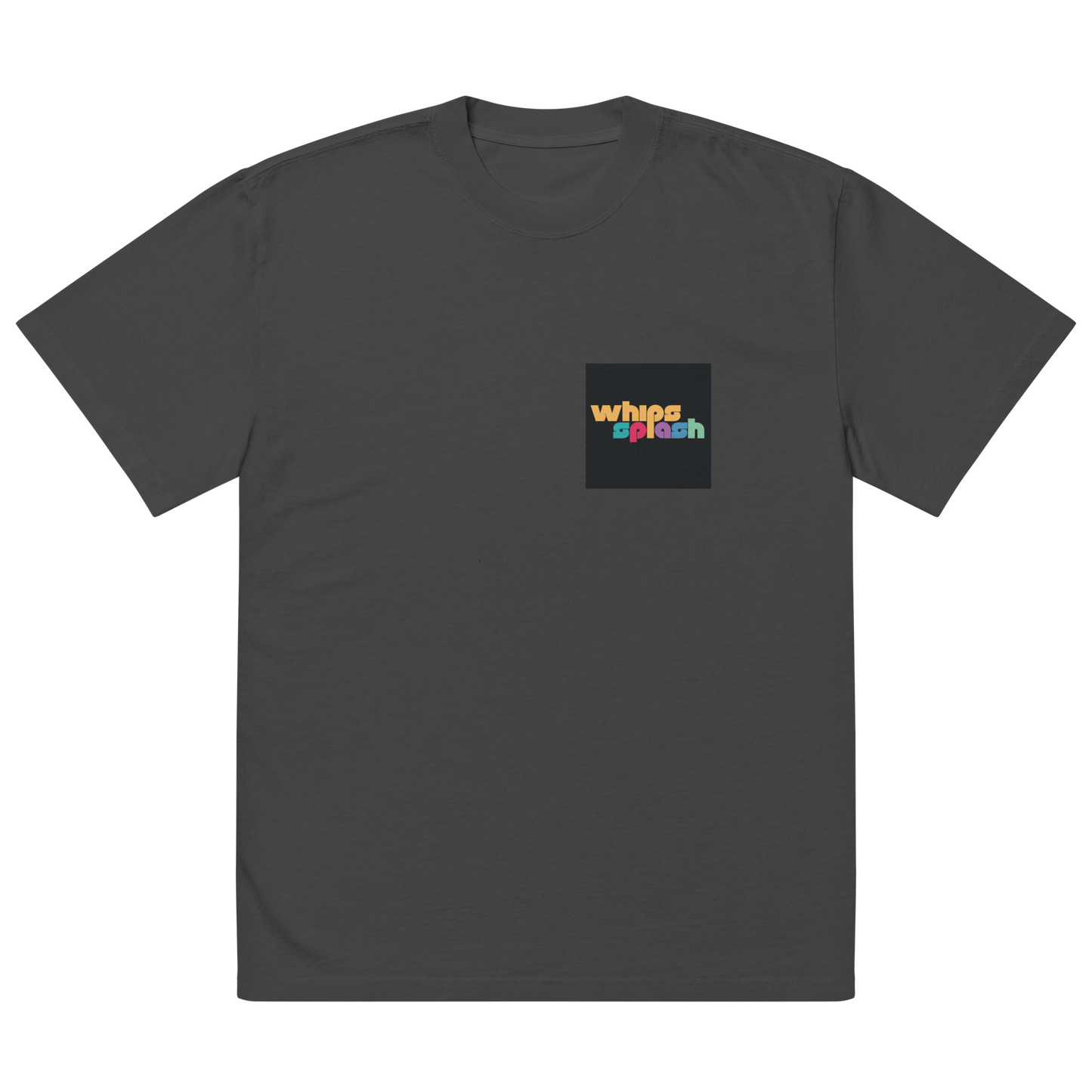 WHIPSSPLASH Oversized Faded T-Shirt