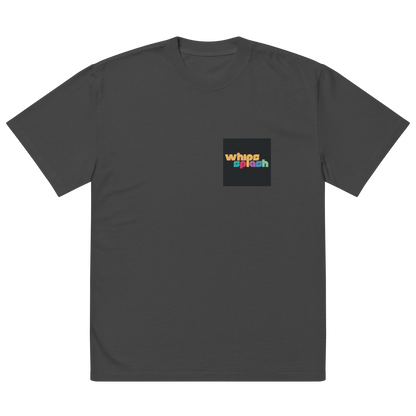 WHIPSSPLASH Oversized Faded T-Shirt