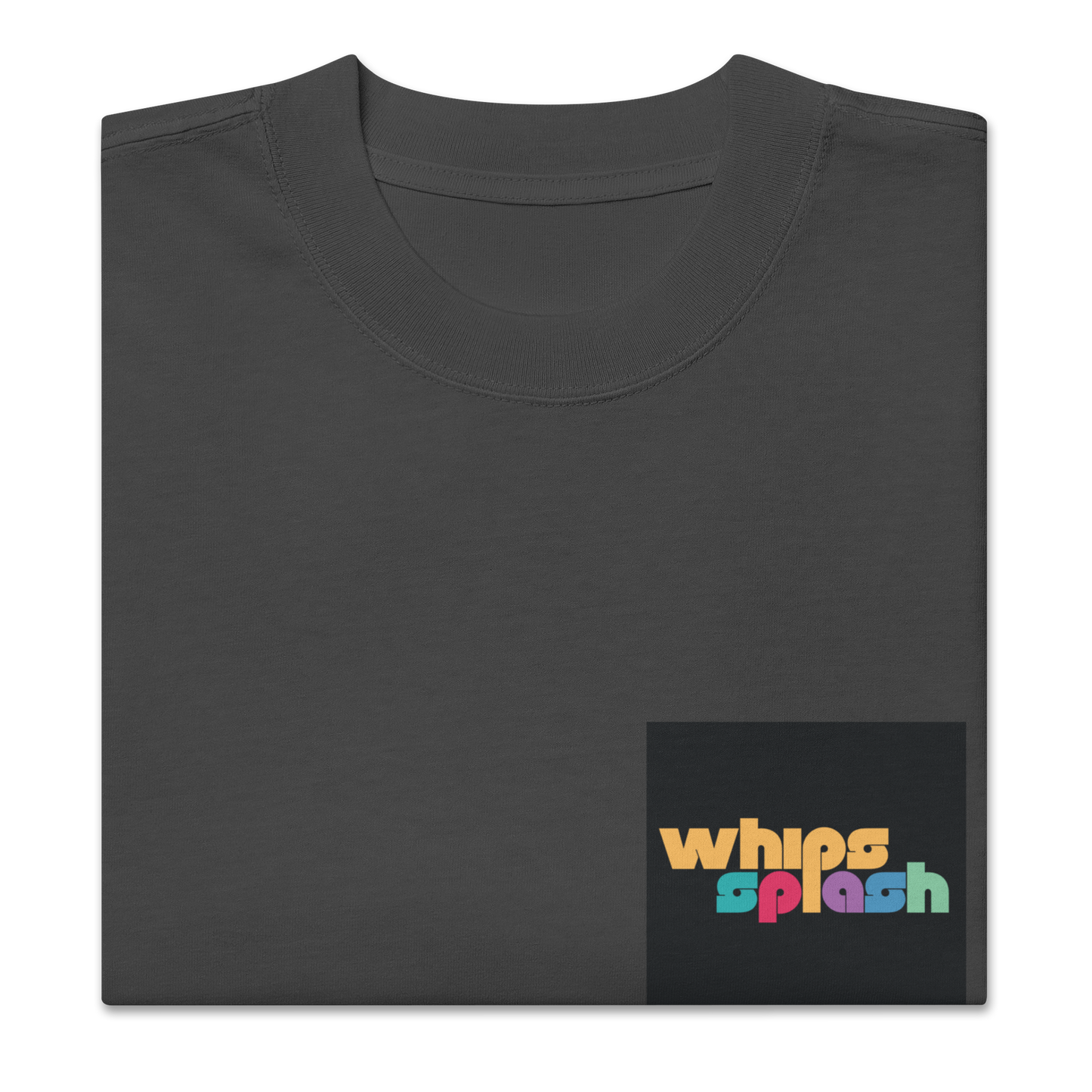 WHIPSSPLASH Oversized Faded T-Shirt