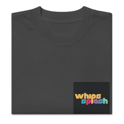 WHIPSSPLASH Oversized Faded T-Shirt