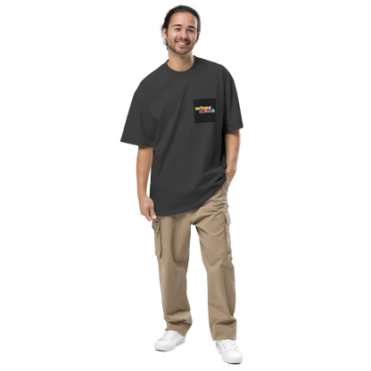 WHIPSSPLASH Oversized Faded T-Shirt