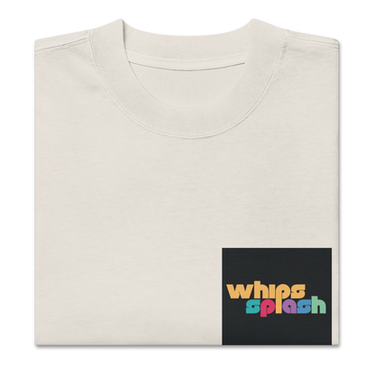 WHIPSSPLASH Oversized Faded T-Shirt