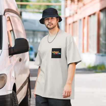 WHIPSSPLASH Oversized Faded T-Shirt