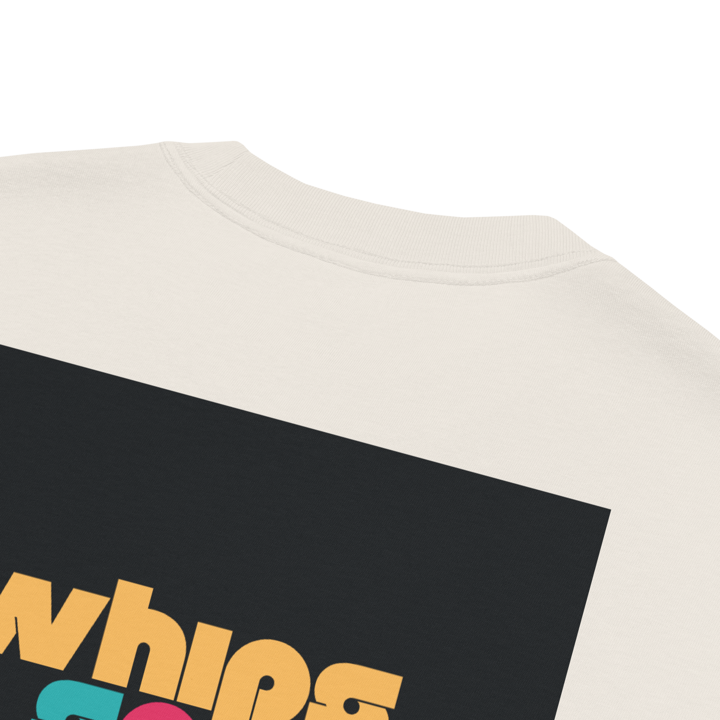 WHIPSSPLASH Oversized Faded T-Shirt