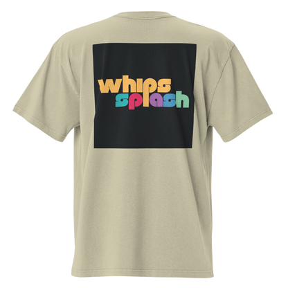 WHIPSSPLASH Oversized Faded T-Shirt