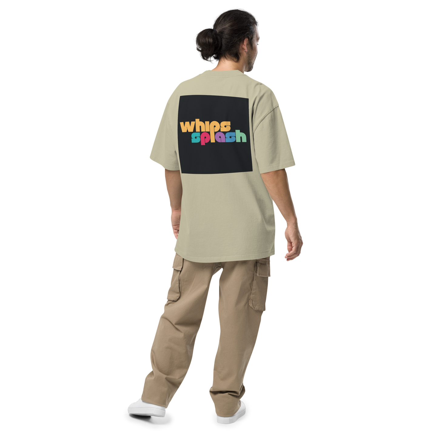 WHIPSSPLASH Oversized Faded T-Shirt