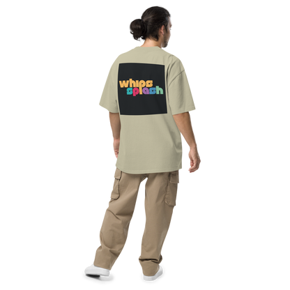 WHIPSSPLASH Oversized Faded T-Shirt