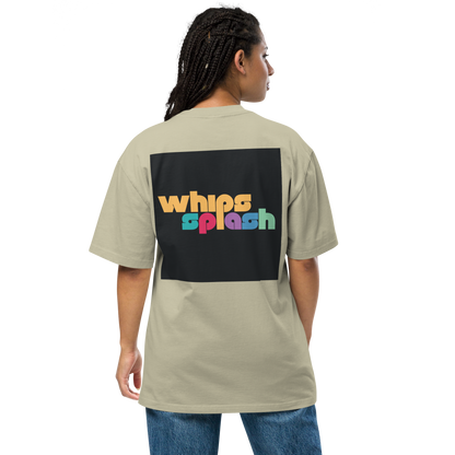 WHIPSSPLASH Oversized Faded T-Shirt