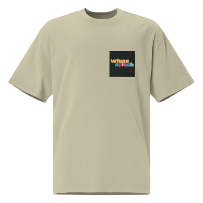 WHIPSSPLASH Oversized Faded T-Shirt