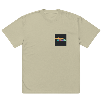 WHIPSSPLASH Oversized Faded T-Shirt
