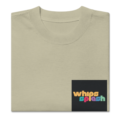 WHIPSSPLASH Oversized Faded T-Shirt