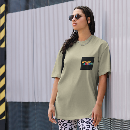 WHIPSSPLASH Oversized Faded T-Shirt