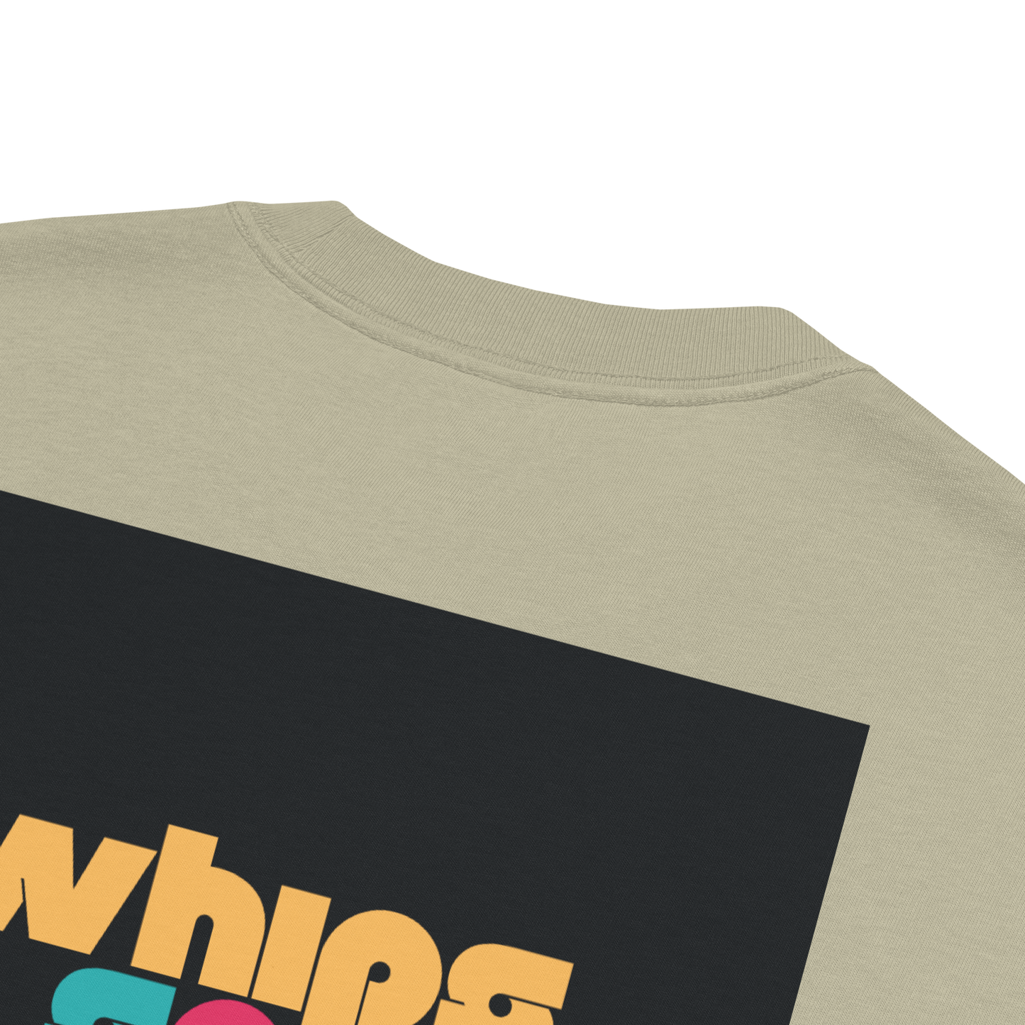 WHIPSSPLASH Oversized Faded T-Shirt
