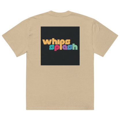 WHIPSSPLASH Oversized Faded T-Shirt