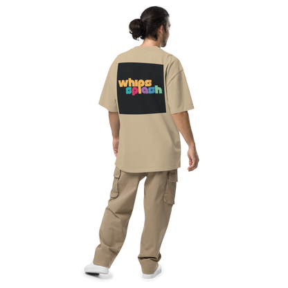 WHIPSSPLASH Oversized Faded T-Shirt