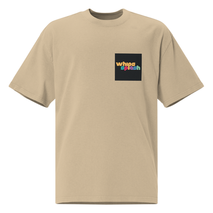 WHIPSSPLASH Oversized Faded T-Shirt